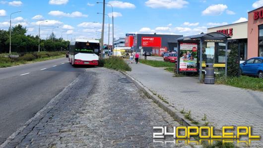 Remont przystanku "Horoszkiewicza" w Opolu. Utrudnienia i zmiana lokalizacji od poniedziałku