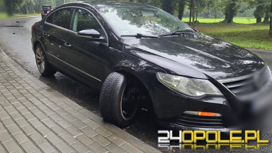 Kolizja w centrum Strzelec Opolskich. Kierowca opla ukarany mandatem