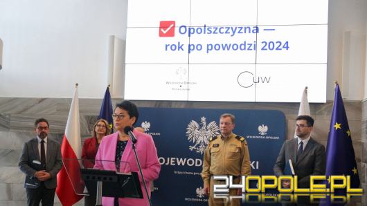 Opolszczyzna rok po powodzi. Podsumowanie działań i rządowego wsparcia
