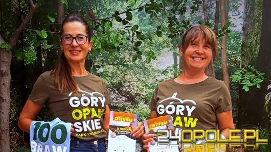 Siostry zdobywczynie - pierwsze Srebrne Odznaki Korony Gór Opawskich przyznane!