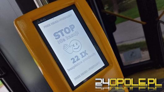 Darmowe przejazdy MZK Opole w Europejski Dzień bez Samochodu