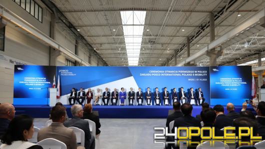 Nowa fabryka POSCO International Poland E-Mobility oficjalnie otwarta.  Co będzie celem produkcji?