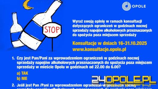 Czy w Opolu będzie trudniej kupić alkohol? Miasto prowadzi konsultacje