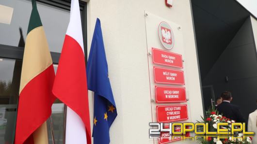Nowe serce Gminy Murów za ponad 13 milionów zł. Otwarto nowoczesne Centrum Usług Publicznych