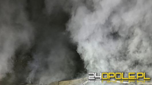 Dramat w gospodarstwie w Starym Koźlu - spłonął kurnik i samochód