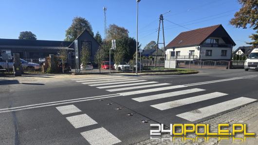Kolejna "Super zebra" już gotowa. Bezpieczniej dla pieszych w Opolu