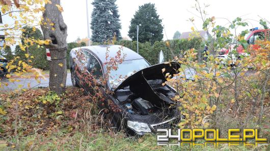 Wypadek na ul. Podlesie w Opolu. Sprawca ukarany mandatem