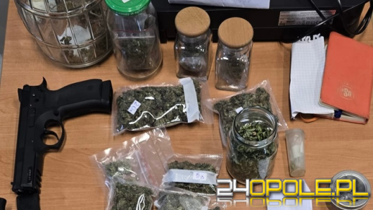 Nocą na rowerze i z narkotykami. Trochę tego przy sobie miał