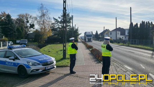 Dziesiątki radiowozów i drony - działania "STOP PRĘDKOŚĆ" w powiecie opolskim