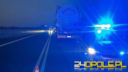 Wypadek na obwodnicy Kędzierzyna-Koźla. Ruch odbywa się wahadłowo