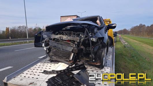 O krok od tragedii na A4 pod Opolem