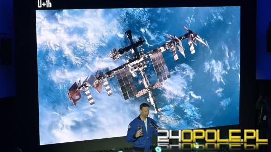 Dr Sławosz Uznański na Politechnice Opolskiej: technologie kosmiczne i szanse dla młodych