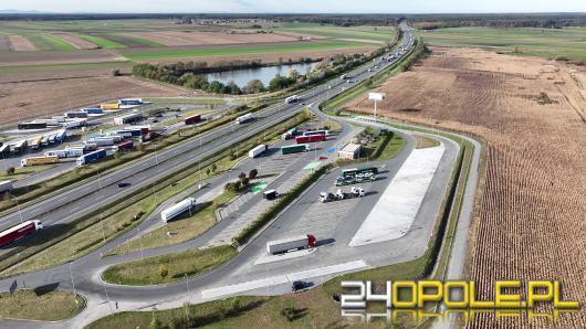 Tymczasowe zmiany ruchu na A4 w rejonie MOP Prószków i Przysiecz