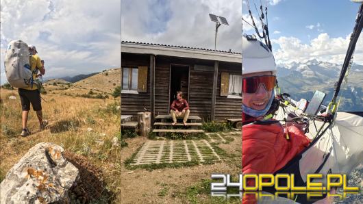 Tysiąc kilometrów solo przez Alpy. Ekstremalny projekt Gracjana Wolskiego (WIDEO)