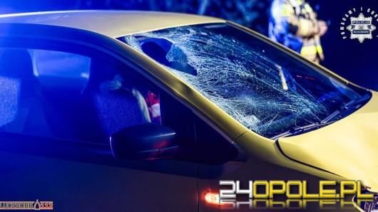  Potrącenie pieszego-policjant po służbie udzielił pierwszej pomocy