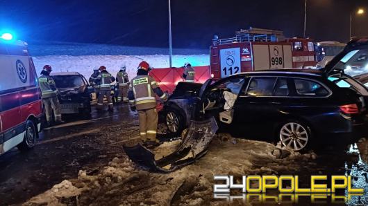 Uwaga kierowcy. Złe warunki na drogach. Trzy osoby ranne w wypadku AKTUALIZACJA 