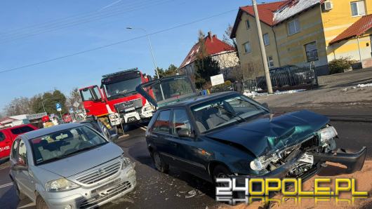 Zdarzenie drogowe na DK39 w Namysłowie