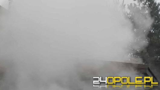 Pożar kotłowni w budynku jednorodzinnym w Suchej