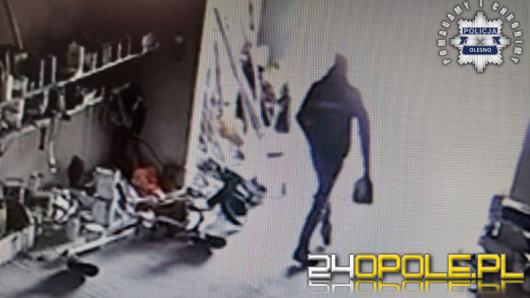  Ukradł piłę spalinową, a potem wrócił się po łańcuch do kompletu