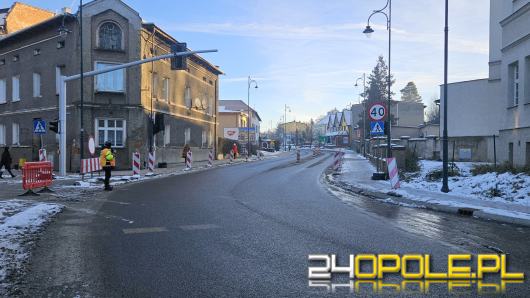 Roboty na DK40 w Głuchołazach wchodzą w kolejny etap