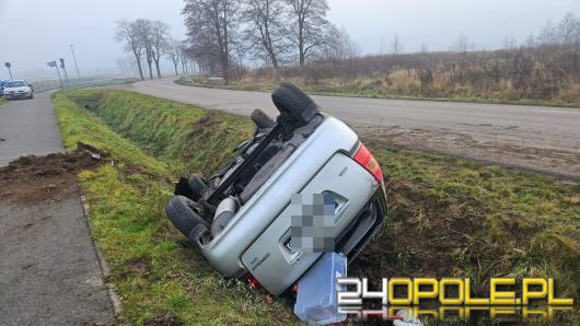 Wypadek na drodze między Kotorzem Małym a Turawą. Jedna osoba trafiła do szpitala