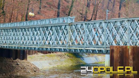 Tymczasowy most na ul. gen. Andersa w Głuchołazach oficjalnie otwarty