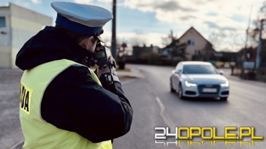 Kierujący audi przekroczył prędkość o prawie 70 km/h