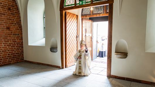 Katedra Opolska ponownie otwarta. Pierwsza msza po remoncie i odsłonięte historyczne odkrycia