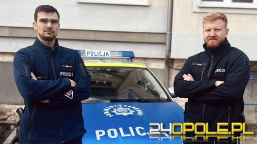 Policjanci uratowali kobietę przed zaczadzeniem