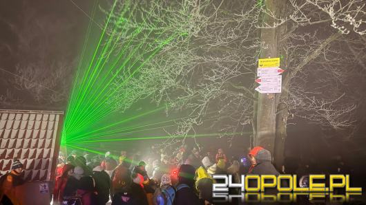 Morsowanie, koncert i ognisko na szczycie. Tak witaliście Nowy Rok 