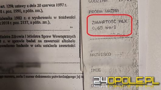 Kierowca audi chciał uniknąć kontroli. Miał powód 