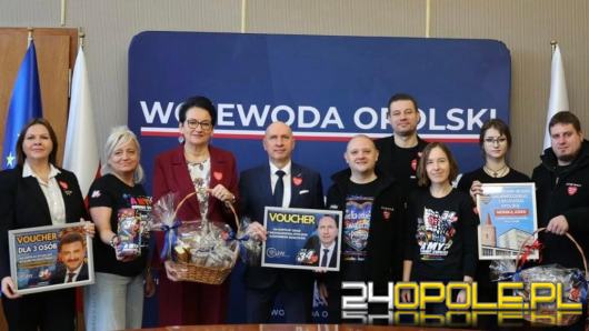 Opolscy wojewodowie włączają się w finał WOŚP. 