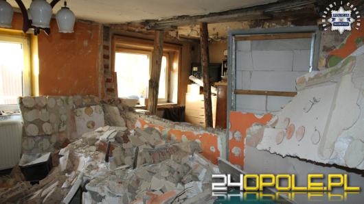 Wybuch w domu we Włodzieninie. Jedna osoba ranna, znana jest przyczyna