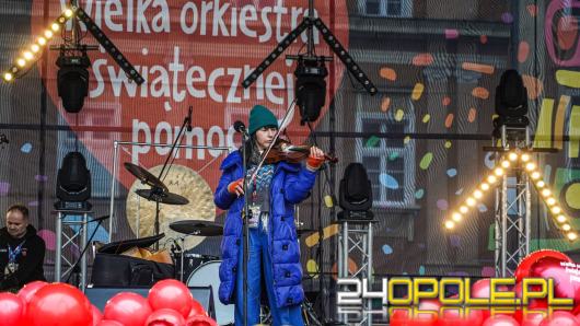 Wieczorny finał WOŚP w Opolu. "Światełko do Nieba" i licytacja Złotego Serduszka