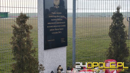 Pamięć o marszach śmierci. Rocznicowe spotkanie w Grobnikach