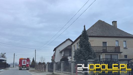 Wybuch pieca w domu jednorodzinnym. Interweniowało pięć zastępów staz