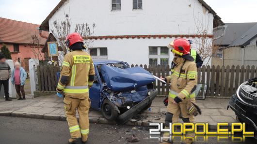 Wypadek na ul. Wrocławskiej w Opolu. Jedna osoba w szpitalu