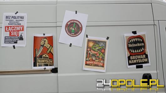 Koniec warzenia w Namysłowie. Pikieta i głosy w obronie browaru