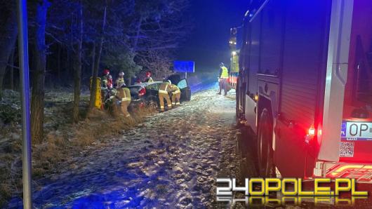 Zderzenie cysterny z autem osobowym na Strzeleckiej