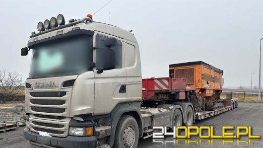 Kontrola w Byczynie. Wobec przewoźnika wszczęto postępowanie administracyjne