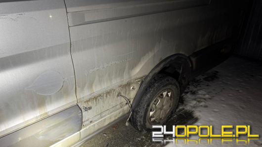 Rozbił na płocie samochód szwagra, a to był dopiero początek jego kłopotów