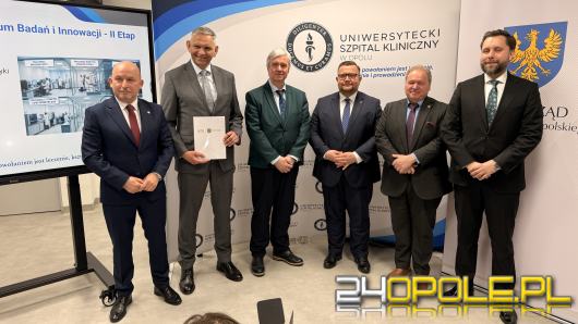 30 mln zł na rozwój badań medycznych w Opolu. USK rozbuduje centrum innowacji