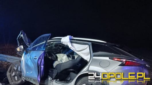 Wypadek na DK94 pod Brzegiem. Policja wyjaśnia okoliczności