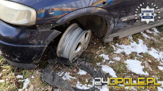  Porzucił kradzionego opla i telefon - szybko zakończył swoją "przygodę za kółkiem"