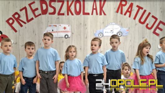 Jak wezwać pomoc i ratować życie. Przedszkolaki z Opola uczą się bezpieczeństwa