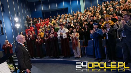 Jubileusz wydziału i wyróżnienie dla naukowca. Uhonorowano prof. Krzysztofa Kluszczyńskiego