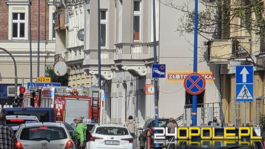 Pożar w kamienicy przy ulicy Reymonta