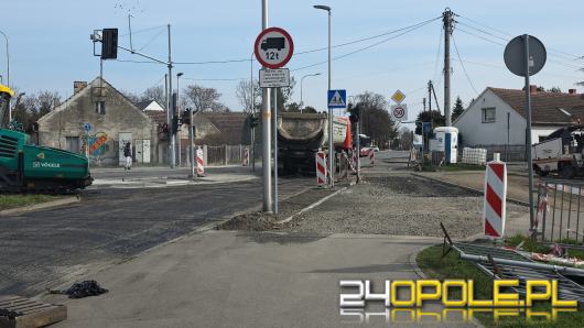 Końcowe prace na ulicy Częstochowskiej