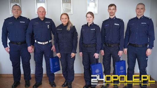 Policjanci wyróżnieni za odwagę i ratowanie ludzkiego życia i zdrowia