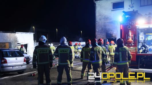 Pożar przy ul. Niemodlińskiej w Opolu. Akcja służb trwała ponad dwie godziny